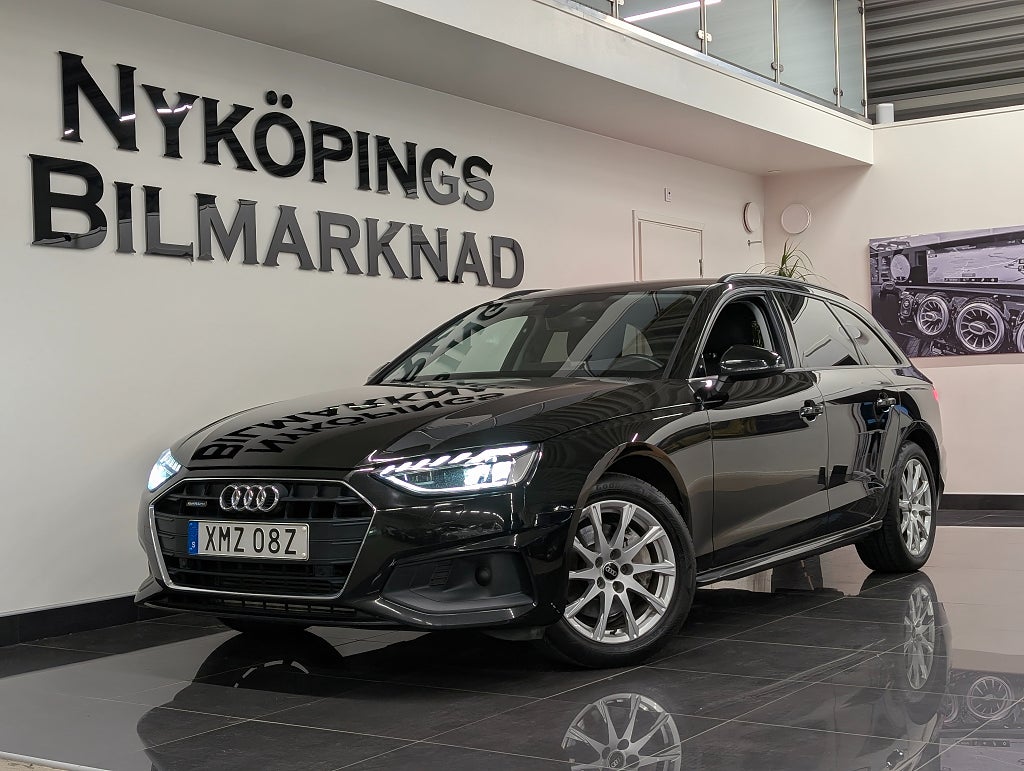Audi A4 Avant 40 Quattro S Tronic Kamera/ GPS/ Värmare/ Drag