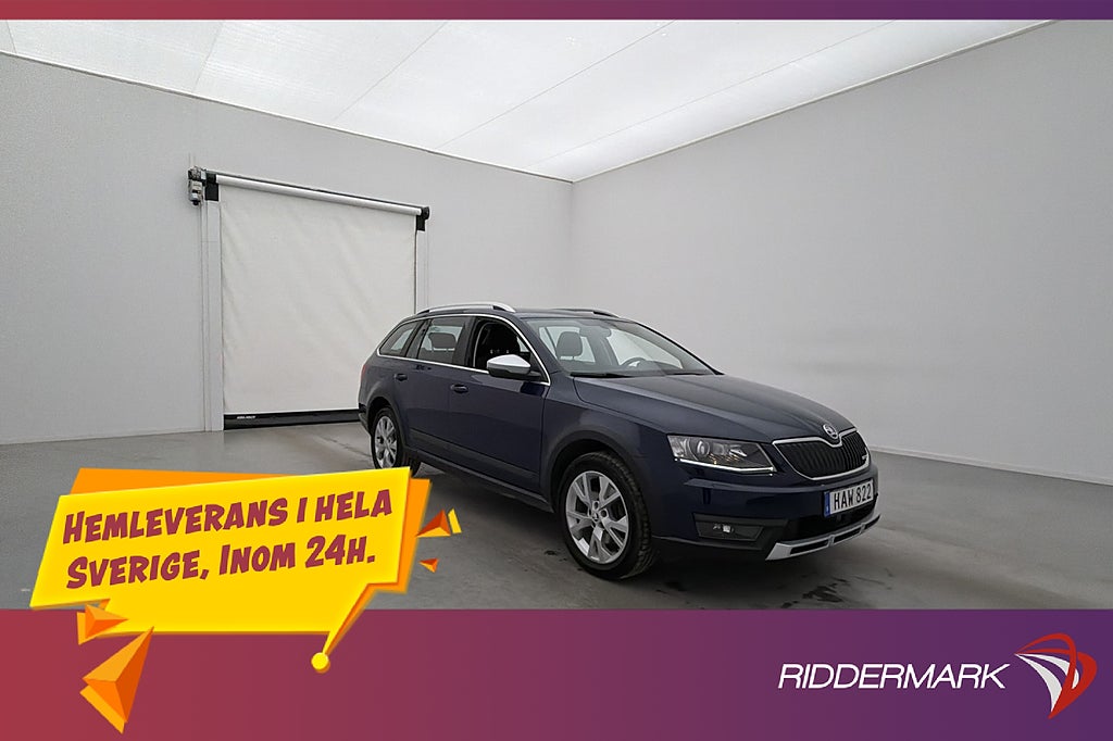 Skoda Octavia 2.0 TDI 4x4 Värmare Kamera Drag Navi