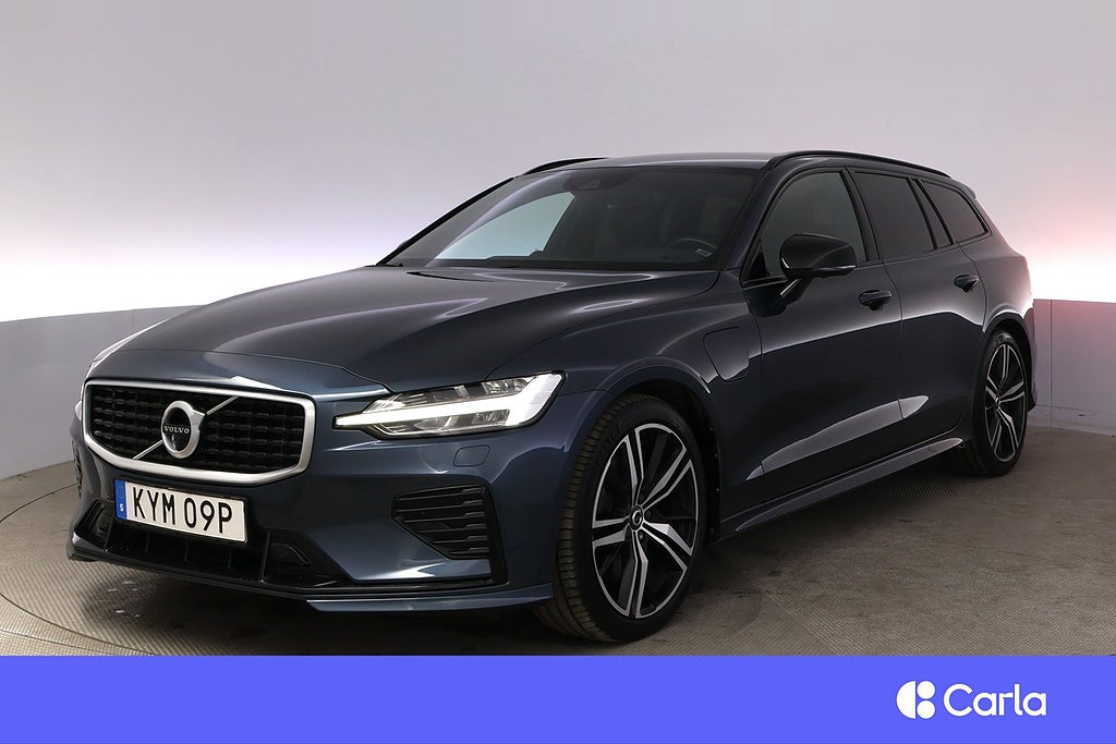 Volvo V60 Recharge T8 AWD R-Design B&W 360 HUD BLIS Drag