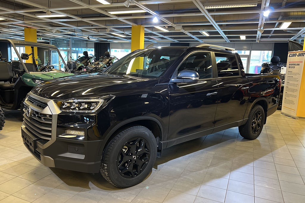 KGM Musso Grand 2.2 e-XDi CNG Black Line Plus / Drag/Värmare