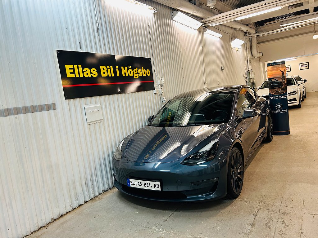 Tesla Model 3 Performance, 513hk , 1 Ägare