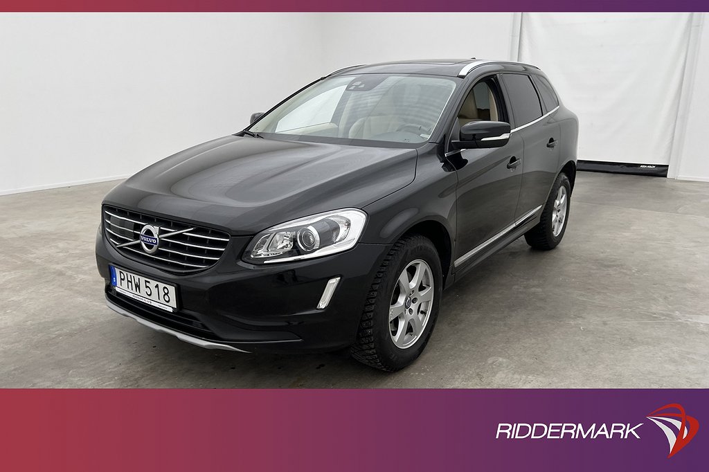 Volvo XC60 D4 AWD 190hk Summum Pano Kamera Skinn Navi BLIS