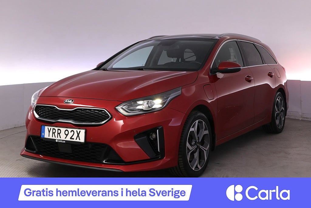 Kia Ceed SW Plug-in hybrid Advance Plus 2 Läder Pano Drag