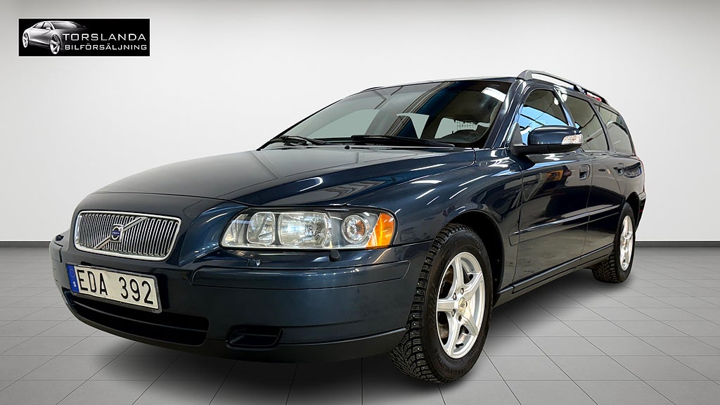 Volvo V70 2.4 170hk Manuell Krok V-hjul Nyserv & Nybes
