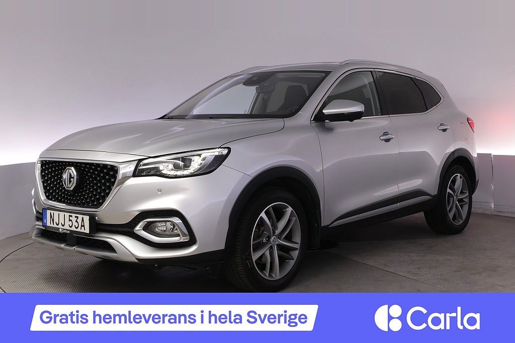 MG EHS Luxury PHEV Pano Drag Läder 360 Navi Elstol Carplay