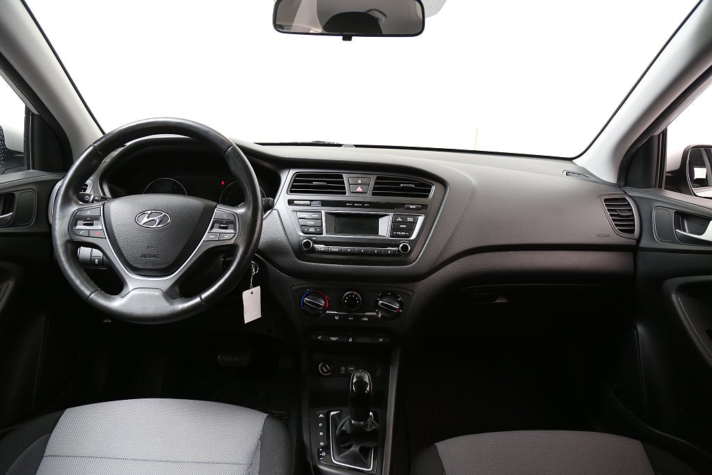 Hyundai i20 1,4 101hk Premium Aut 5D Bluetooh 2017