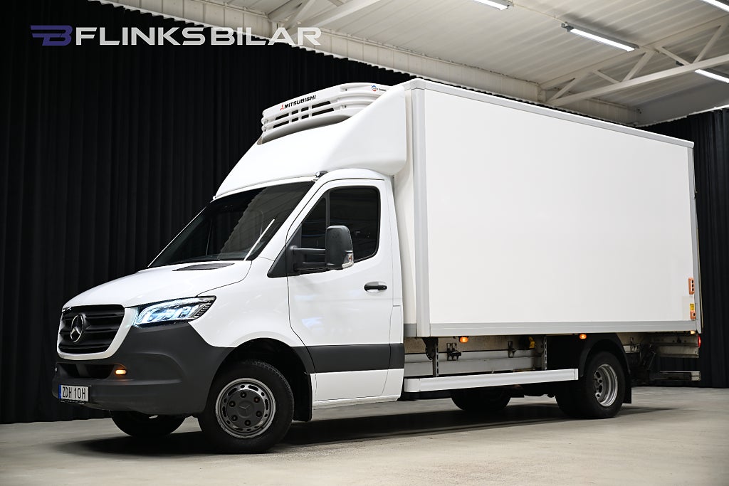 Mercedes-Benz Sprinter 519 519 3.0 V6 190HK 7G+ Volymskåp|BG-Lyft|Kylbil|C-kort