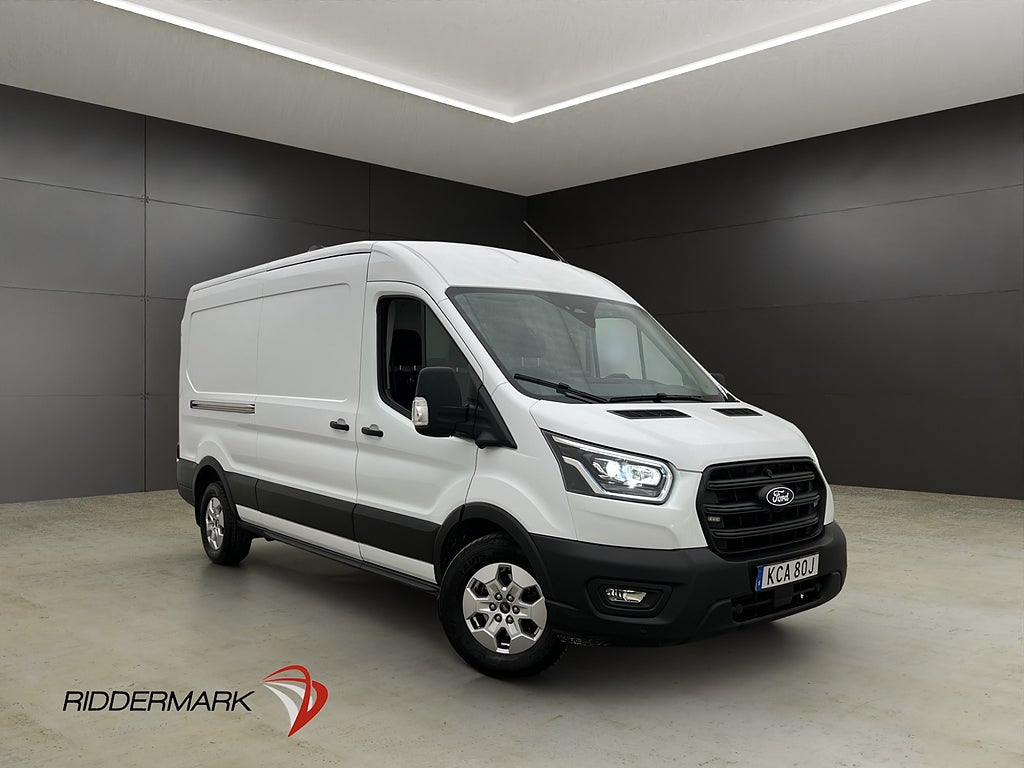 Ford transit L3H2 Cockpit Värm Drag 2xDörr B-Kamera Moms