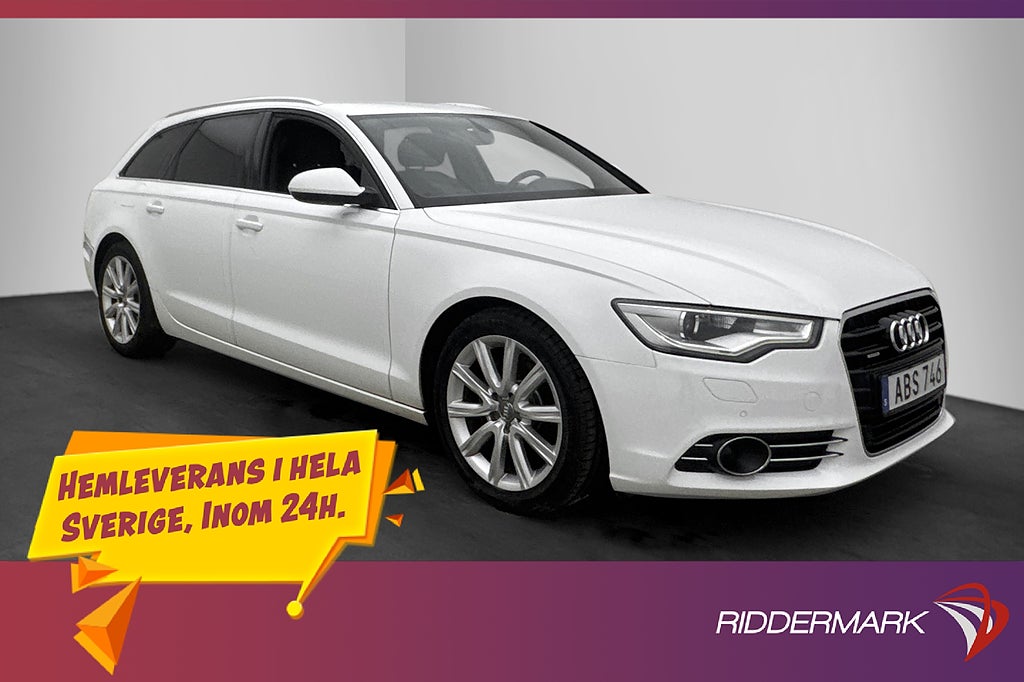 Audi A6 Avant 3.0 TDI V6 Quattro S Tronic Drag P Sensorer