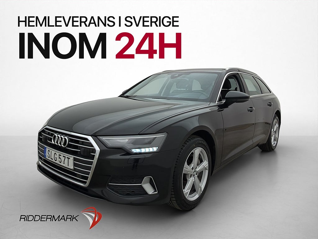 Audi A6 Avant 40 TDI 204hk Proline Värmare CarPlay Navi Drag