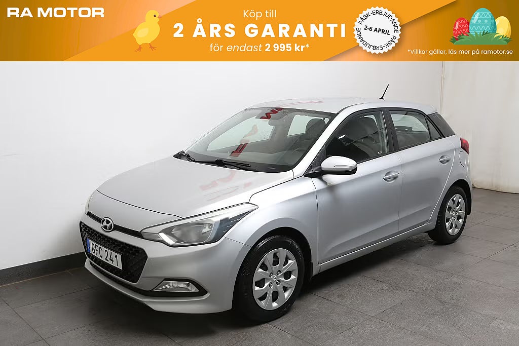 Hyundai i20 1,2 84hk Comfort 5D 2015