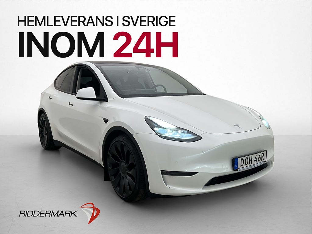 Tesla Model Y Performance AWD Pano AP Värmepump MOMS