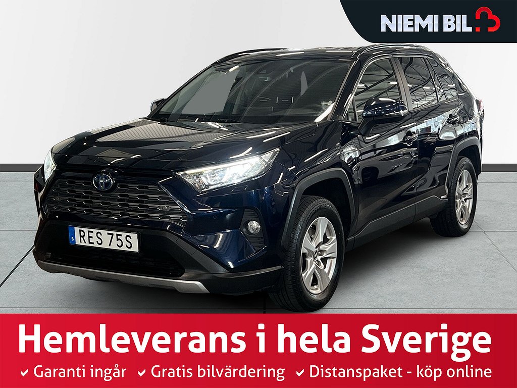 Toyota RAV4 Hybrid AWD S&V-hjul Kamera HuD Cockpit AdaptivF