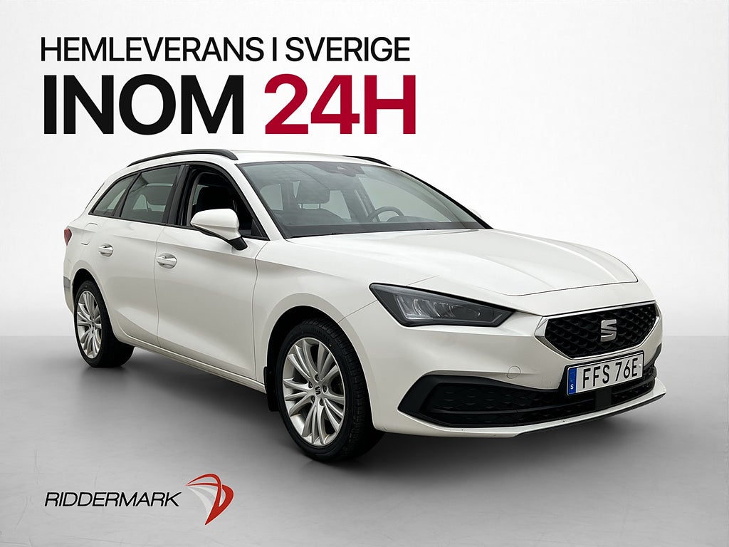 Seat Leon ST 1.5 TSI Style CarPlay Adaptiv-F Värmare Drag