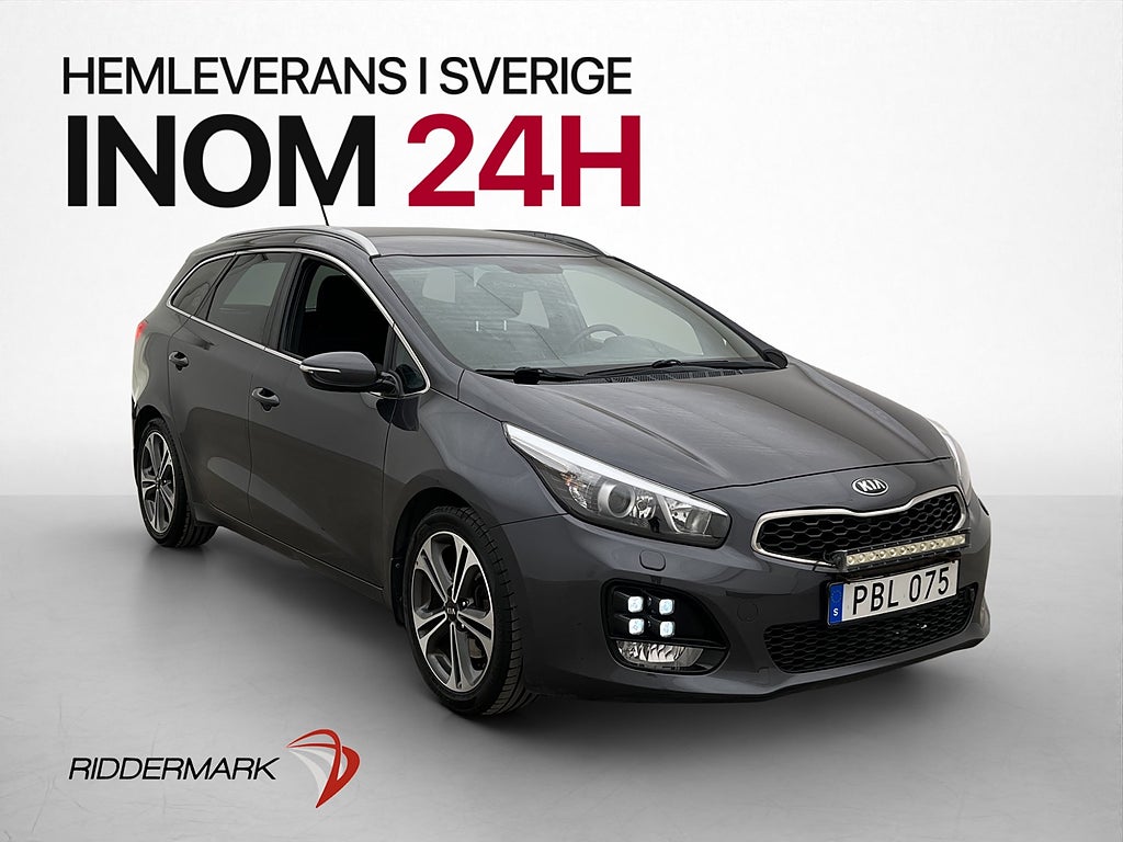 Kia Ceed Sportswagon 136hk GT-Line Kamera Värmare Dragkrok