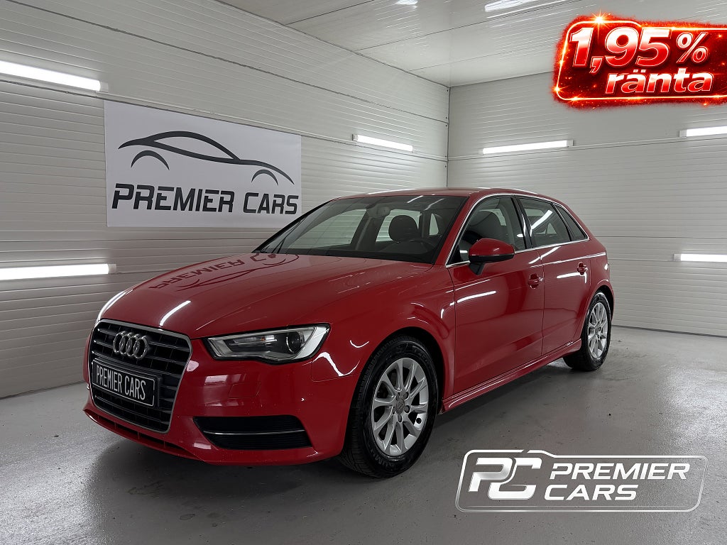 Audi A3 Sportback 1.6 TDI ULTRA|Ny kamrem|Farthållare|P-sens|