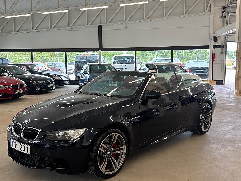 BMW M3 Convertible Drivelogic Svensksåld LågaMil