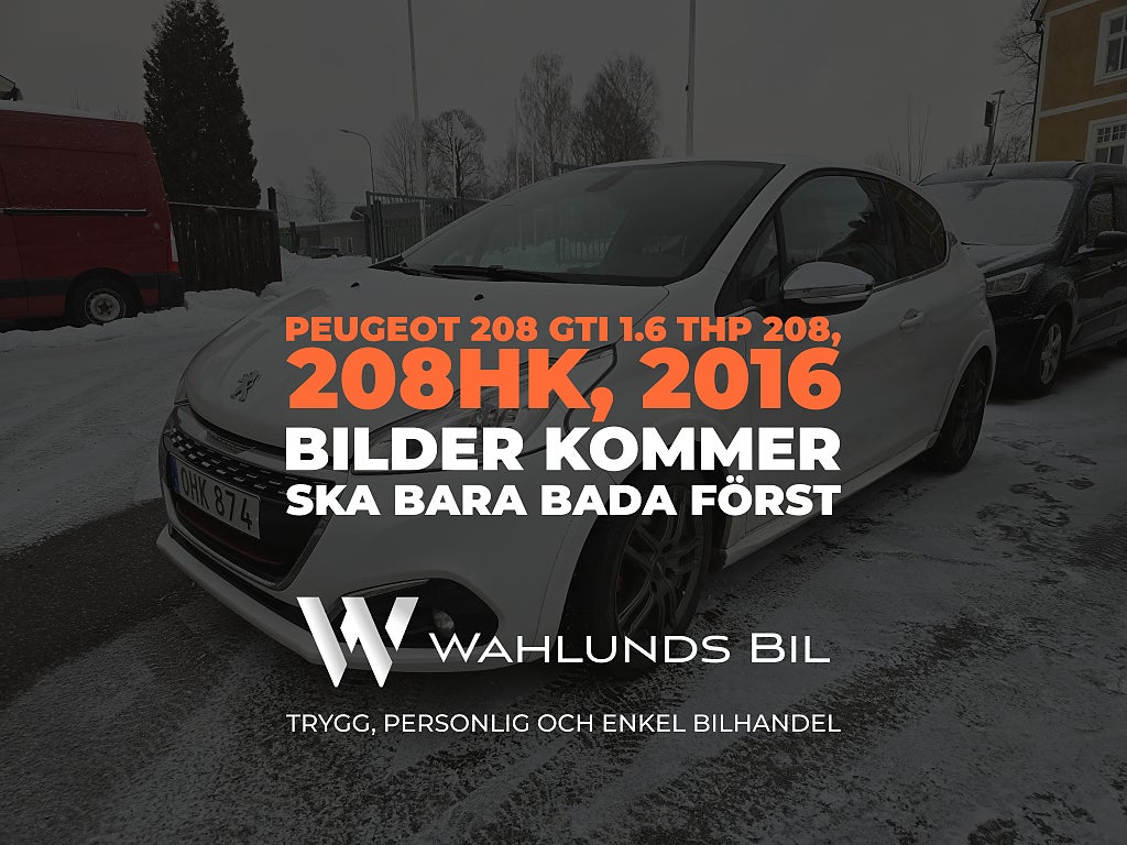 Peugeot 208 GTi 1.6 THP 208 Euro 6