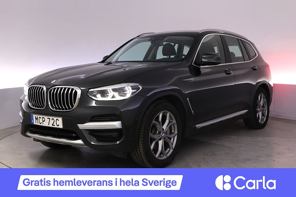 BMW X3 xDrive30e Xline Kamera Navi Värmare Drag