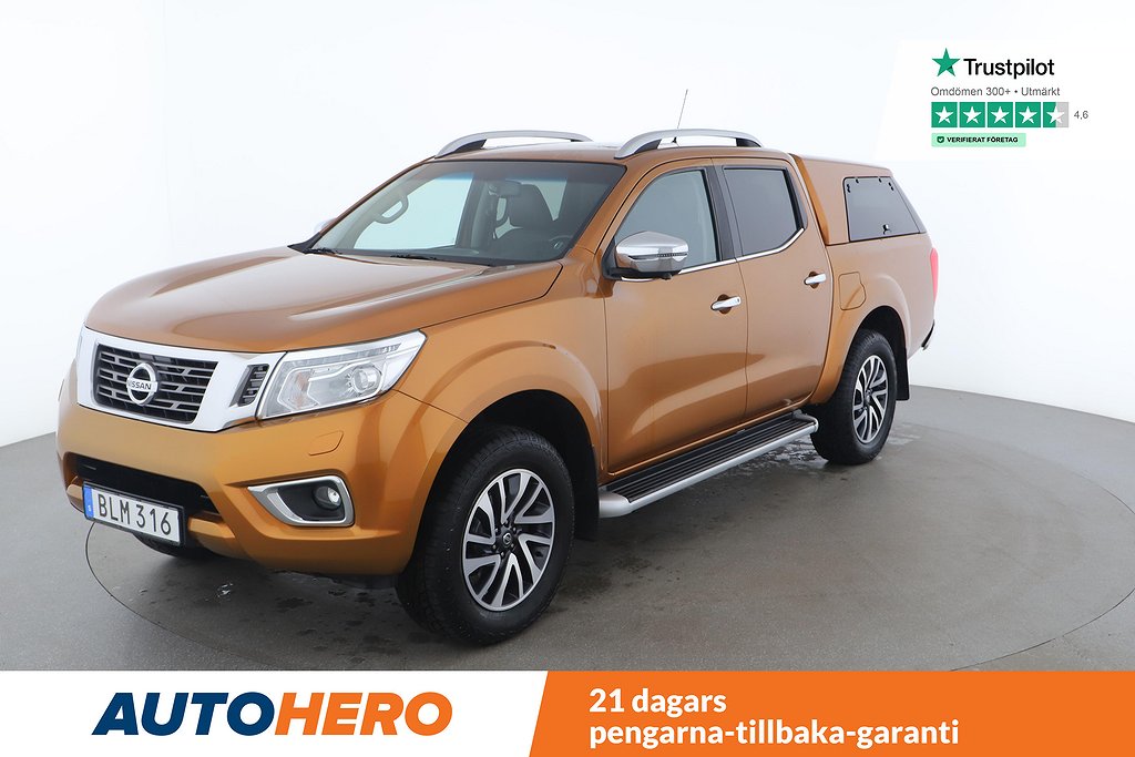 Nissan Navara Dubbelhytt 2.3 dCi 4WD / Dragkrok, M-Värmare