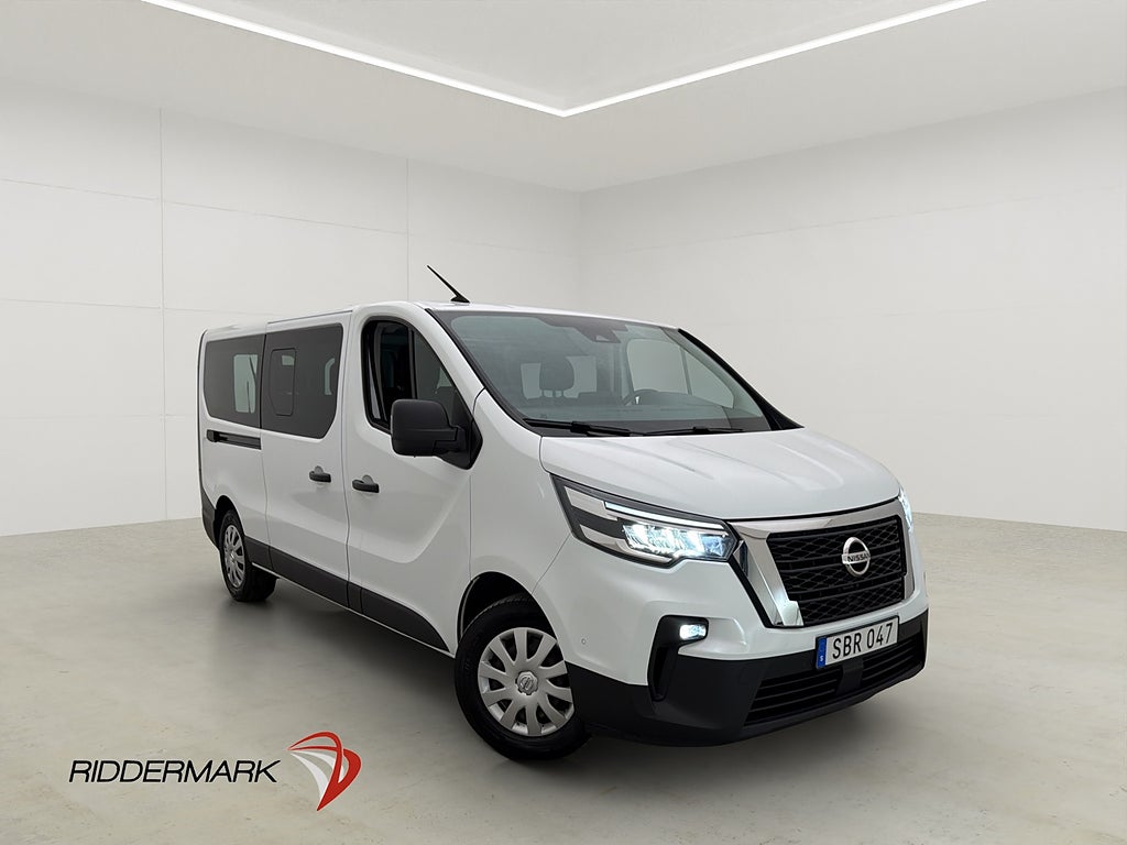 Nissan Primastar Crew 150hk Dragkrok Kamera CARPLAY 9-Sits