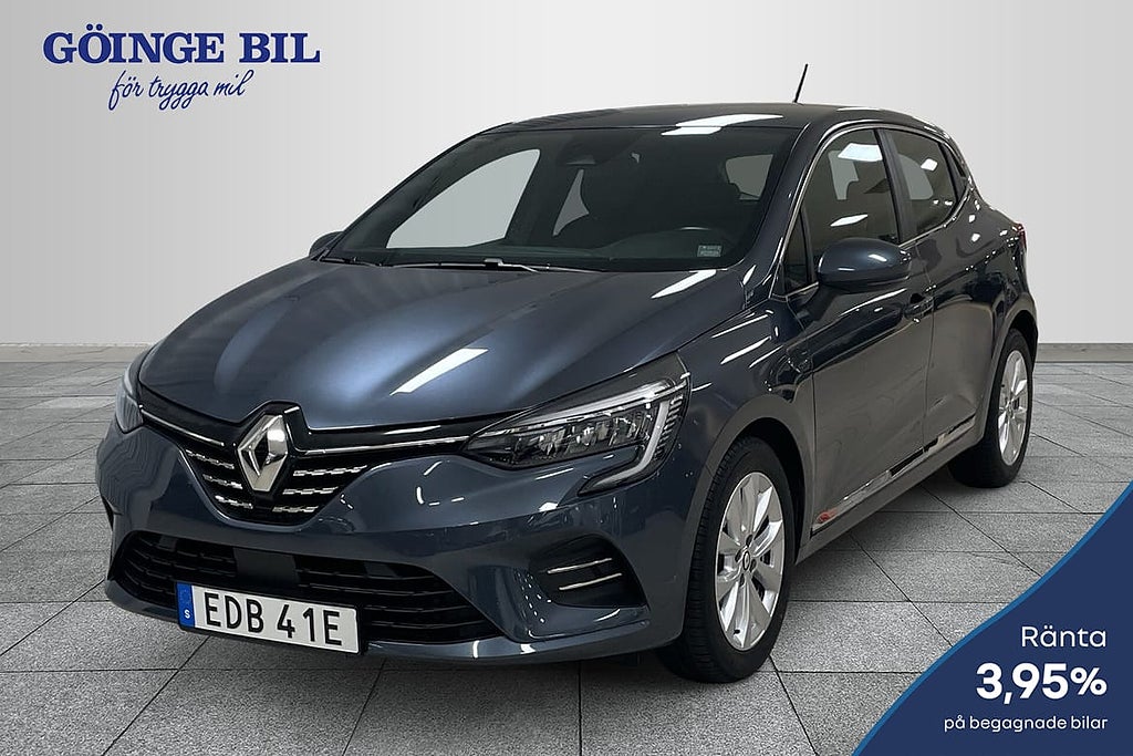 Renault Clio TCe 90 Intens 5-d Klimator/ Alu-fälgar/ Parksensor bak