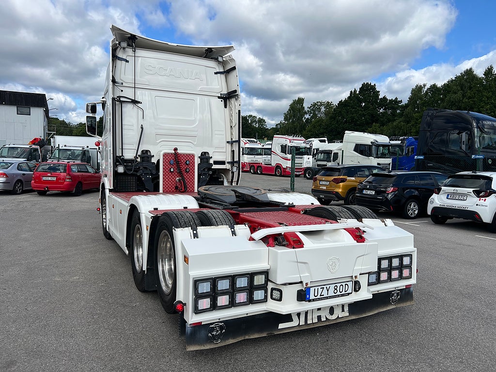 Scania R500 6x2 Dragbil Retarder, Klädd hytt, Full Boggie