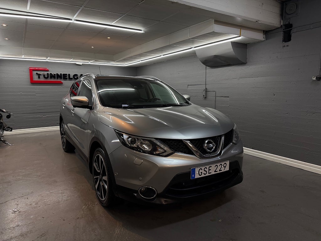 Nissan Qashqai 1.2 DIG-T XTRONIC TEKNA Panorama 360Kam Nybess Nyservad