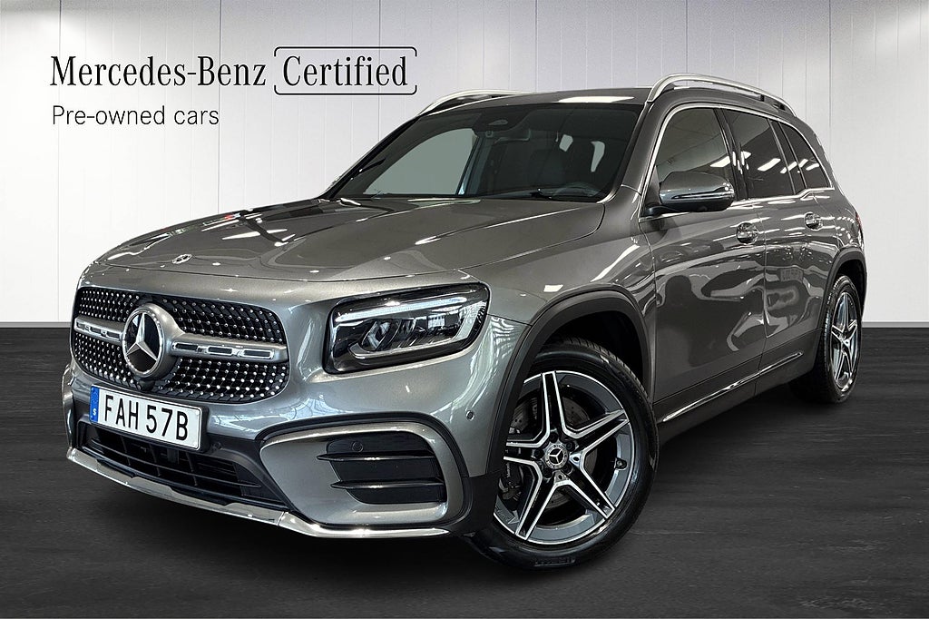 Mercedes-Benz GLB 220 d 4-Matic AMG 7-Sits Värmare 360 Kamera Drag