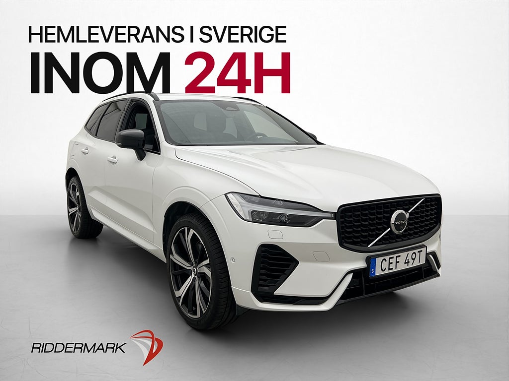 Volvo XC60 Recharge T6 AWD Plus Dark P-Värm Pano 360° Drag