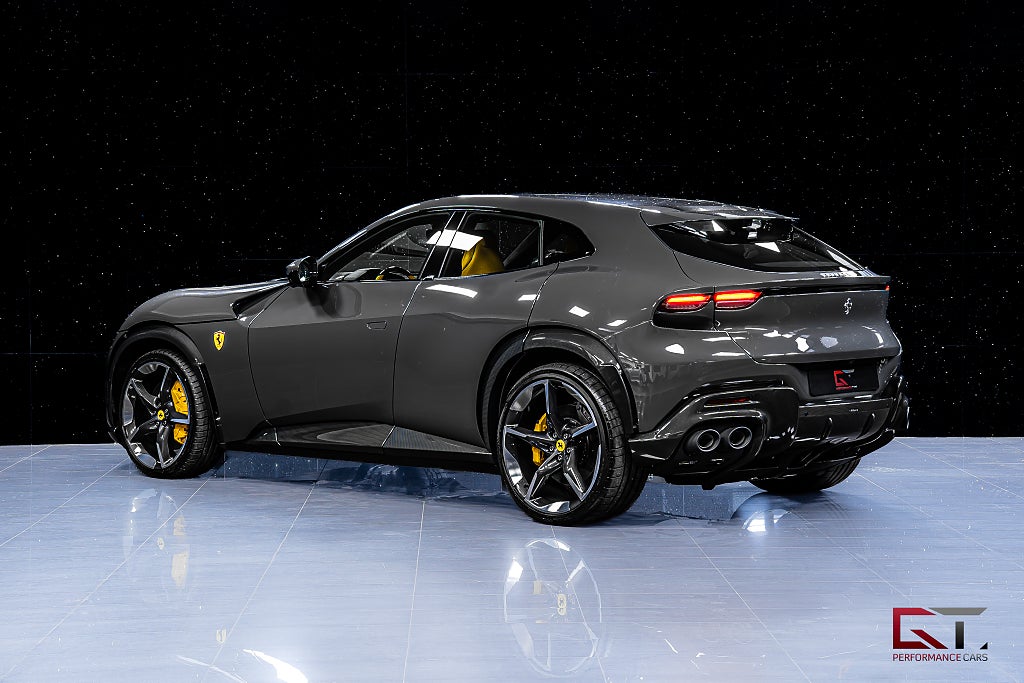 Ferrari Purosangue MOMS Kolfiber Pano 23" Lyftsystem Bur3D Grigio Scuro