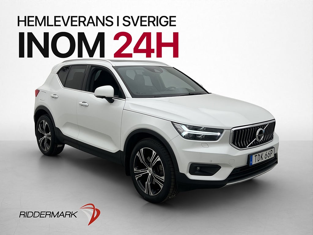 Volvo XC40 D4 AWD Inscription VOC Pano H/K 360°  Skinn Drag