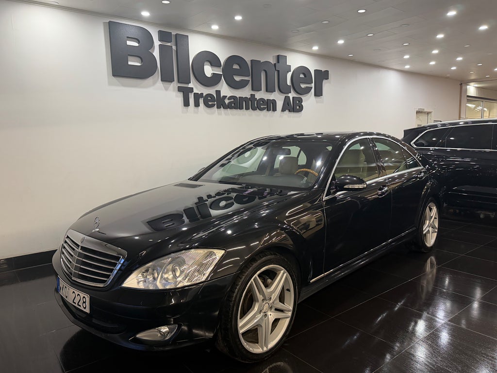 Mercedes-Benz S 320 CDI 7G-Tronic Euro 4 Taklucka Skinn Välskött 