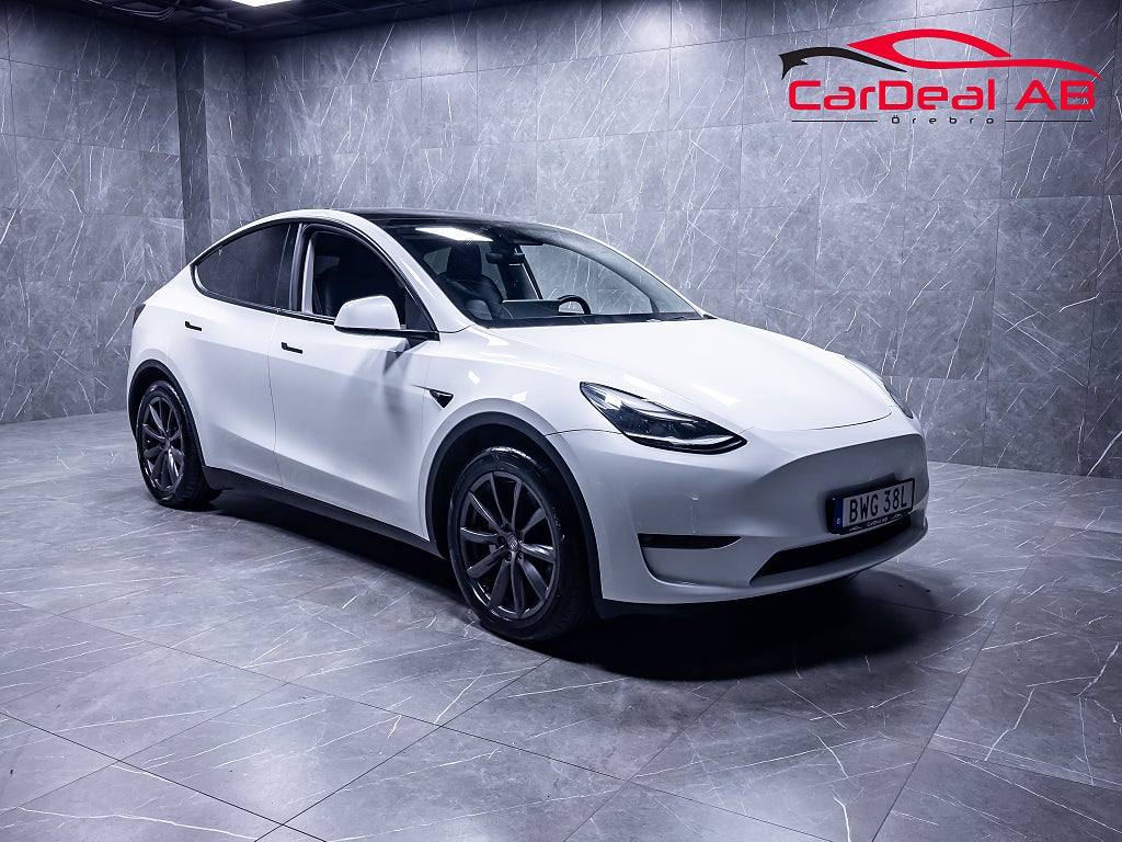 Tesla Model Y Long Range AWD Värmepump Dator för total själv. MOMS