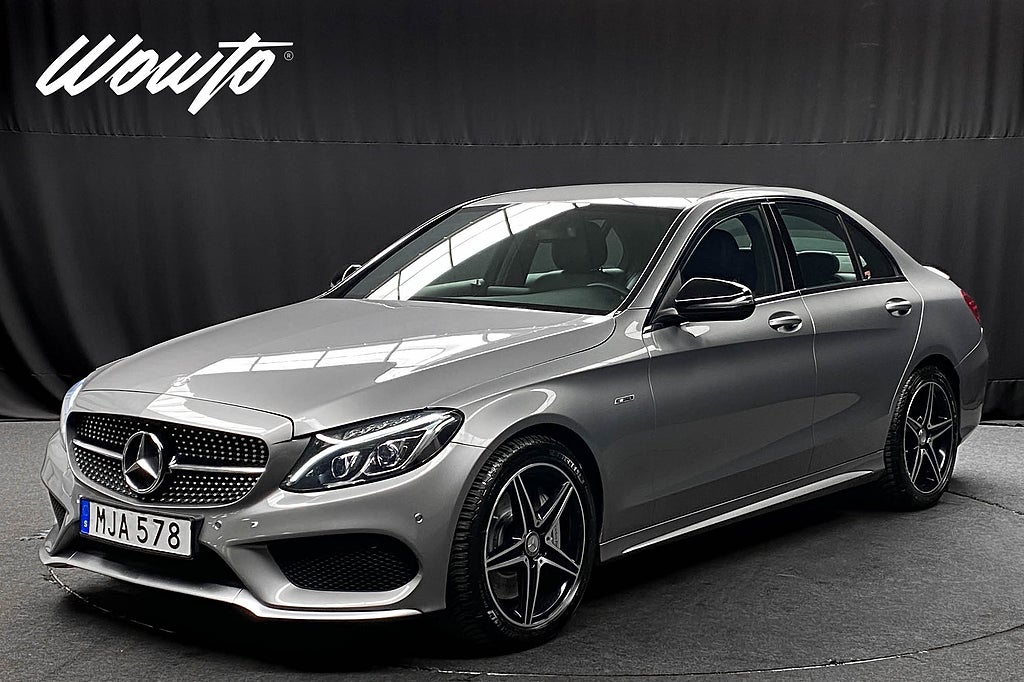 Mercedes-Benz C 450 AMG 4M 367HK/Navi/Burmester/Drag/Värmare/4.95%