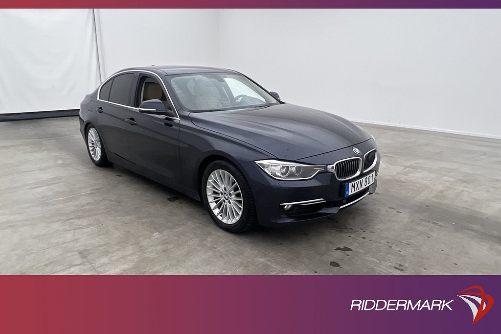 BMW 328 i Sedan 245hk Luxury Line Skinn Rattvärme Sensorer