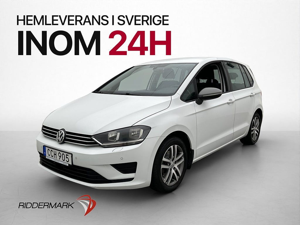 Volkswagen Golf Sportsvan Motor/Kupévärmare Kamrem bytt