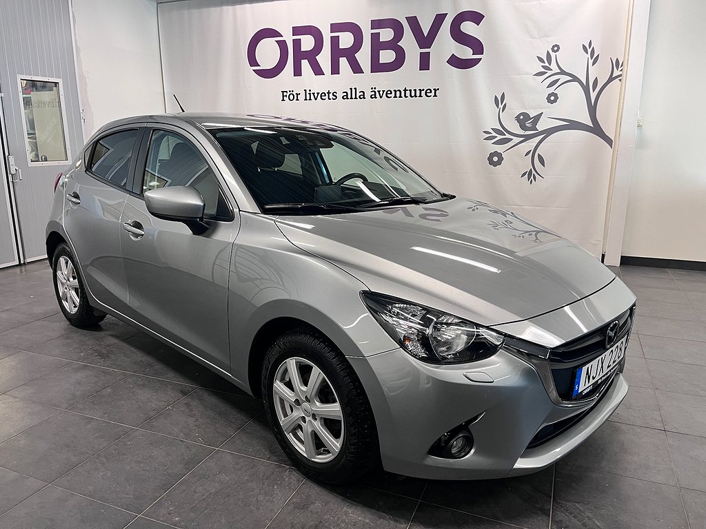 Mazda 2 5-dörrar 1.5 SKYACTIV-G 90Hk Vision Plus V-Hjul 1äg