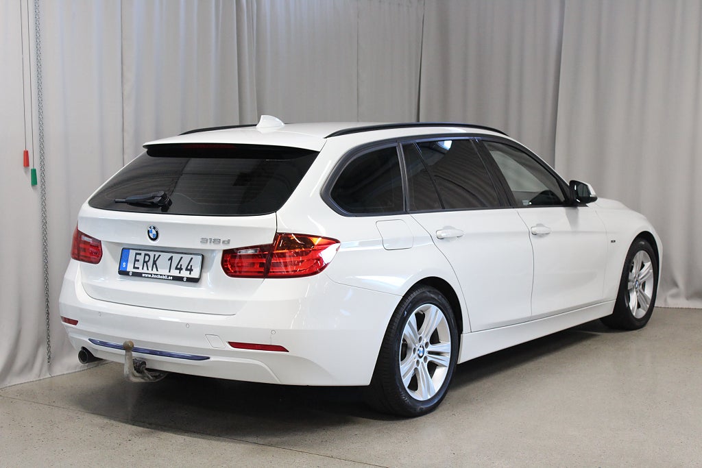 BMW 318D Touring Steptronic Sport line, Drag, S&V-hjul