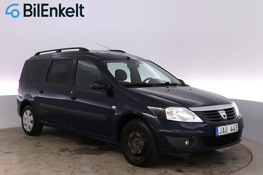 Dacia Logan MCN 1.6 Eco2 7-sits Besiktigad 105hk
