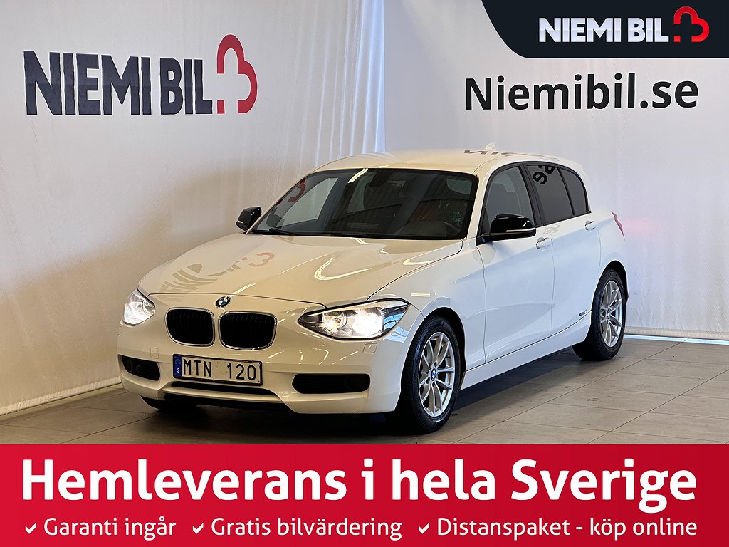 BMW 116 i 5-dörrars LågSkatt/Psens/Nyserv/Nybesiktad/SoV/MoK