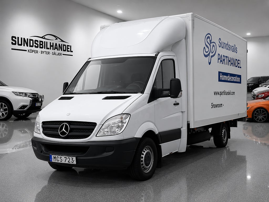 Mercedes-Benz Sprinter 316 CDI Chassi Enkelhytt 2.2 Bak-gavellyft Moms 1-Ägare