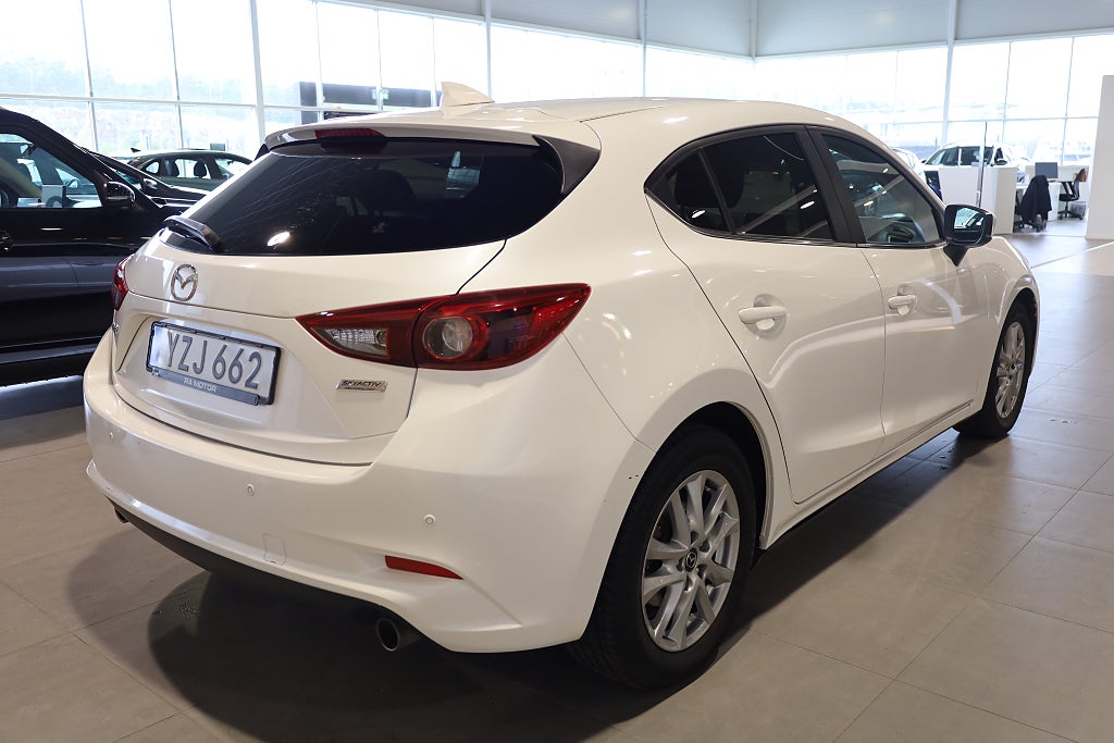 Mazda 3 Sport 2.0 SKYACTIV-G AUT M-Värme Navi Blåtand Rattvärme 2018