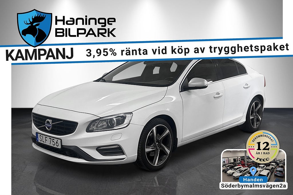 Volvo S60 T4 R-Design Euro 6 /TAKLUCKA /NAVI /SUPERDEAL 3,95%
