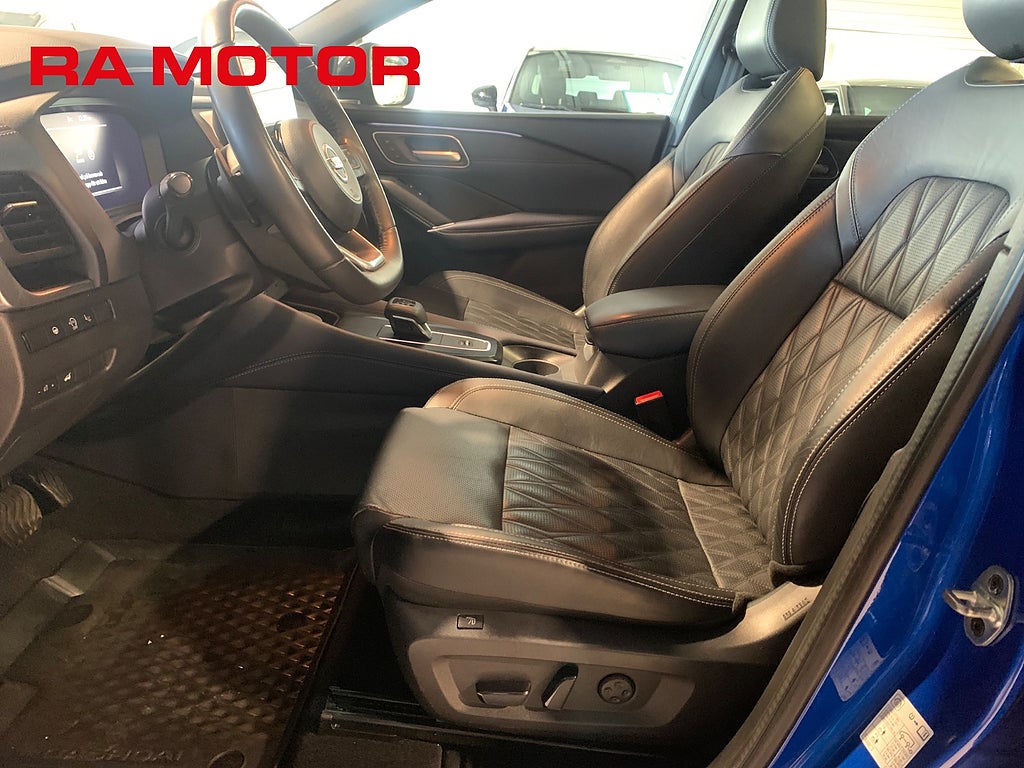 Nissan Qashqai 1.3 158hk DIG-T Tekna Plus |Skinn|Navi|Pano|360°| 2022