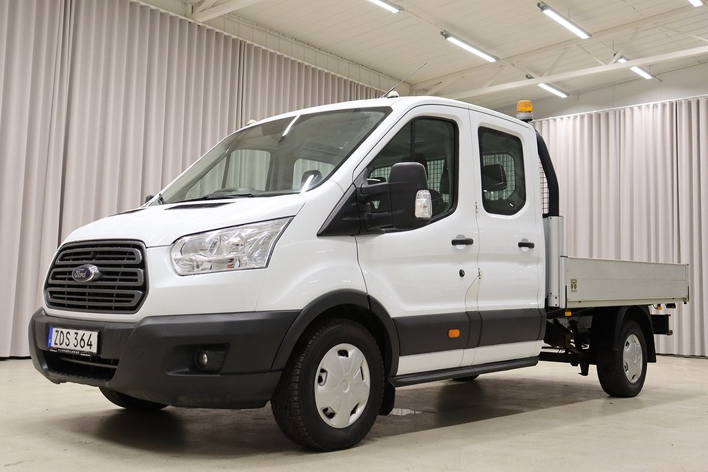 Ford Transit 350 7-Sits Flak Drag Värmare Kamera 4300Mil