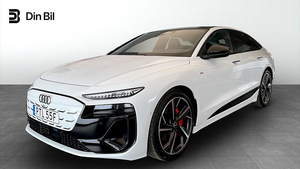 Audi A6 E-tron Quattro S-line med Bang & Olufsen 3d sound