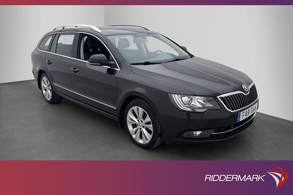 Skoda Superb 2.0 TDI 4X4 170hk Värmare Navi Drag