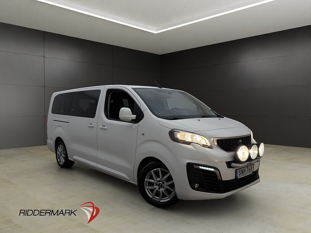 Peugeot Traveller ExtraLång 2.0HDi 177hk Drag CARPLAY 9-Sits