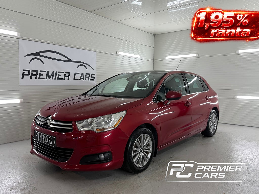 Citroën C4 1.6 HDi NORDIC EDITION P-sens Start-Stopp Svensksåld